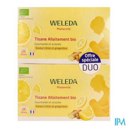 vignette WELEDA TISA ALLAIT BIO CITR/GING SACH2X20