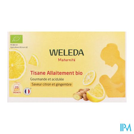 produit WELEDA TISANE ALLAITEM BIO CITR/GING 20