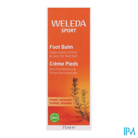 vignette WELEDA CREME PIEDS SPORT 75ML