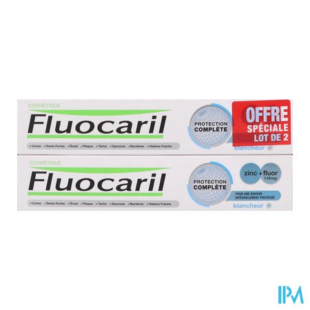 produit FLUOCARIL DENT PROT COMPL BLANCHEU 2X75ML