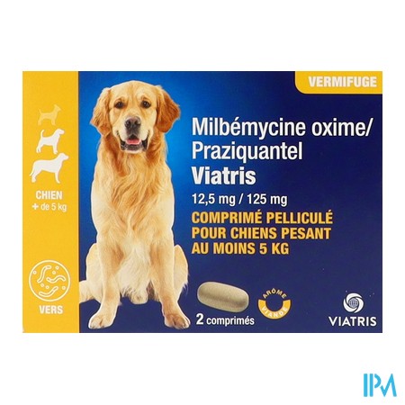 vignette VIATRIS MILBEMYC/PRAZIQ CH CPR 2