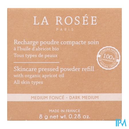produit LA ROSEE RECH PDRE COMPACT MEDIUM FONCE