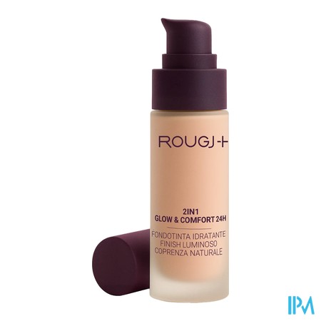 produit ROUGJ FDT 2IN1 GLOW&COMF 24H N01 LIG ROSE