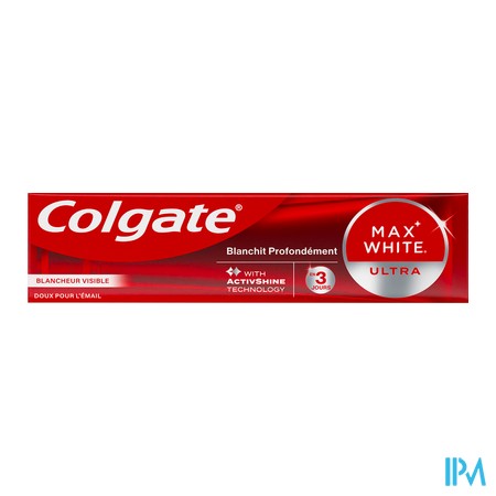 produit COLGATE MAX WHITE ULTRA BLANCHEUR 75ML