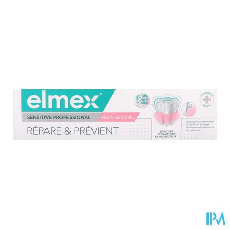 vignette ELMEX DENT SENSIT REPAR&amp;PREV 75ML