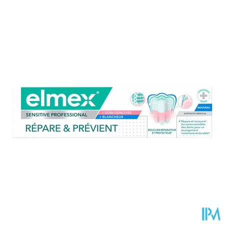 vignette ELMEX DENT SENS PRO GENC BLA 75ML