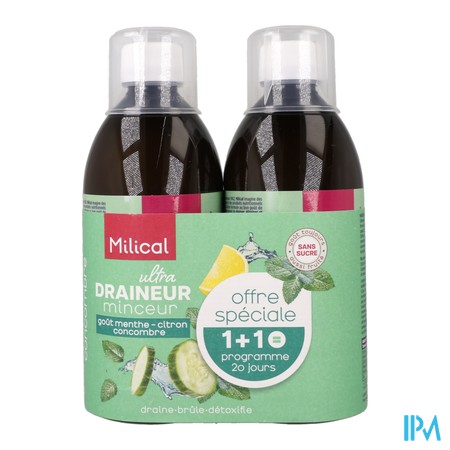 vignette MILICAL DRAIN ULTRA MENTHE 500ML 2