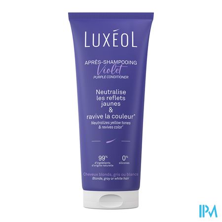 produit LUXEOL APRES-SHAMPOOING VIOLET 200ML