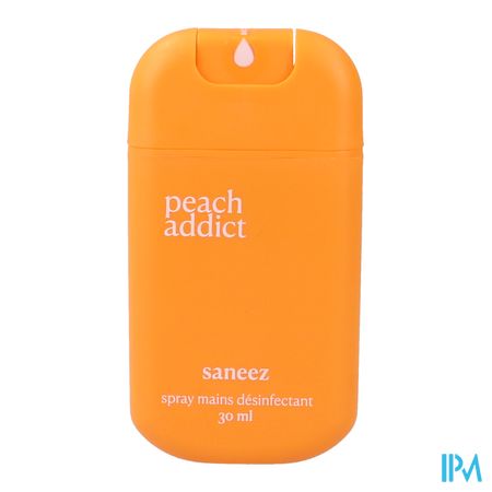 produit SANEEZ SPRAY DESINFECT PEACH ADDICT 30ML