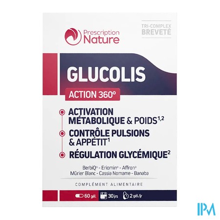 produit PHARMA NAT GLUCOLIS GELU60
