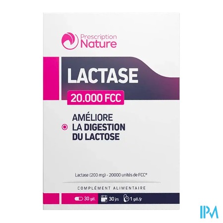 produit PHARMA NAT LACTASE GELU15