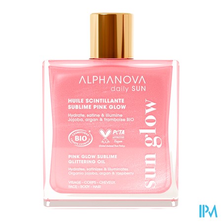 vignette ALPHANOVA HLE SUBLIM SCINT PINK GLOW 50ML