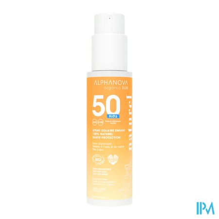 produit ALPHANOVA SPR SOL ENF 100% NAT SPF50 100G
