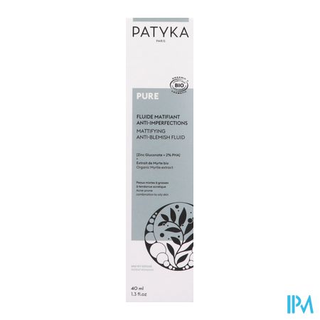 vignette PATYKA FLUIDE MATIFIANT A-IMPERFECT 40ML