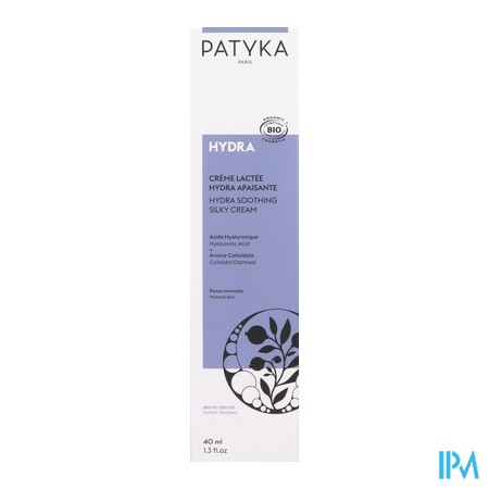 vignette PATYKA CR LACTEE HYDRA APAISANTE 40ML