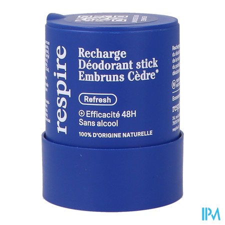 produit RESPIRE RECH DEO EMBRUNS CEDRE 50G