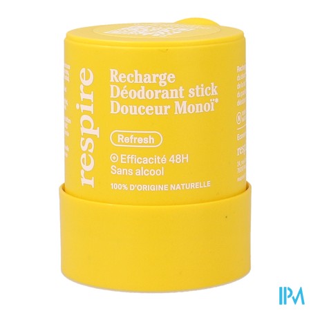 produit RESPIRE RECH DEO STICK 50G DOUCEUR MONOI