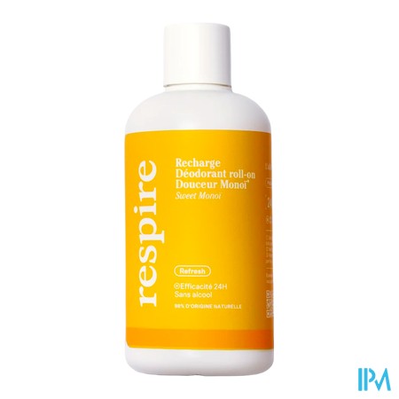 vignette RESPIRE RECH DEO ROLL ON MONOI 150ML