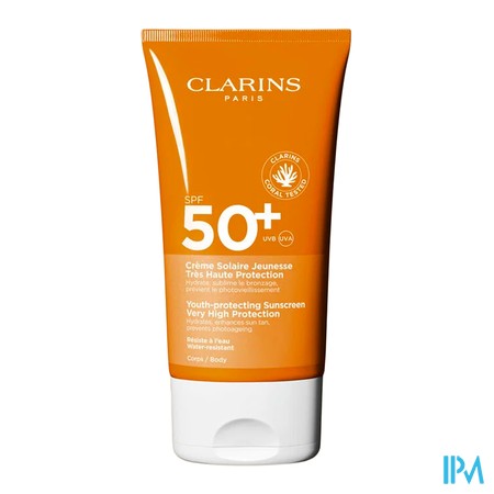 vignette CLARINS CR SOL JEUNESS SPF50+ CORPS 150ML