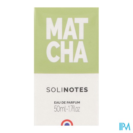 vignette SOLINOTES MATCHA EDP 50ML