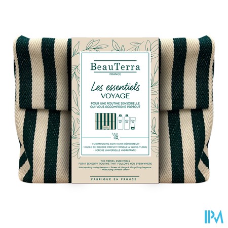 produit BEAUTERRA TROUSSE LES ESSENTIELS VOYAGE