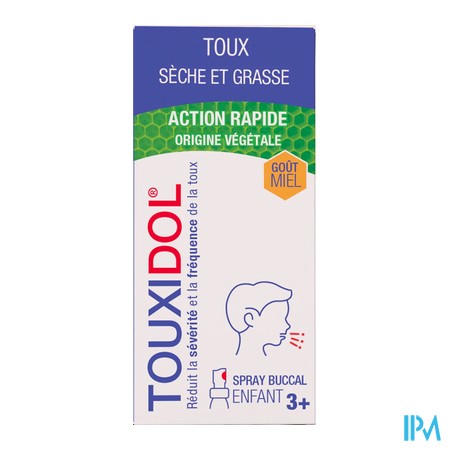 vignette TOUXIDOL TOUX SEC GRAS ENF SPR20ML