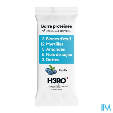 produit H3RO BARRE PROTEINEE MYRTILLE