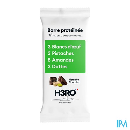 produit H3RO BARRE PROTEINEE PISTACHE CHOCOLAT