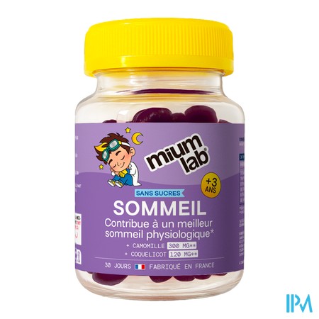 vignette MIUMLAB KID SOMMEIL S/SUC GUM30