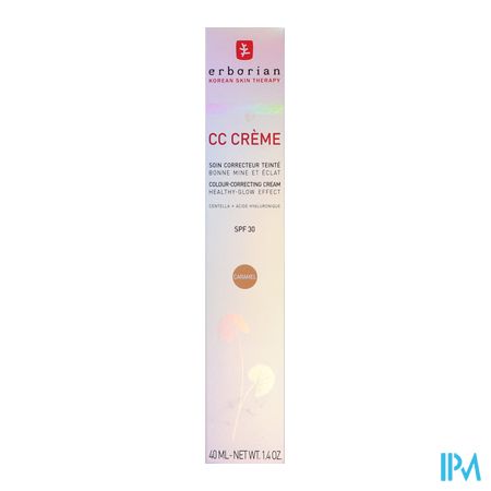 produit ERBORIAN CC CREME CARAMEL 40ML