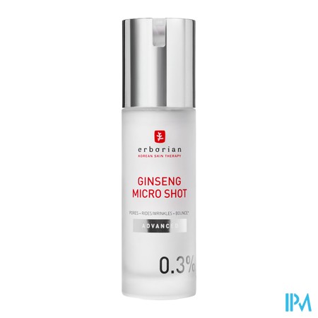 produit ERBORIAN GINSENG MICRO SHOT 0.3 30ML