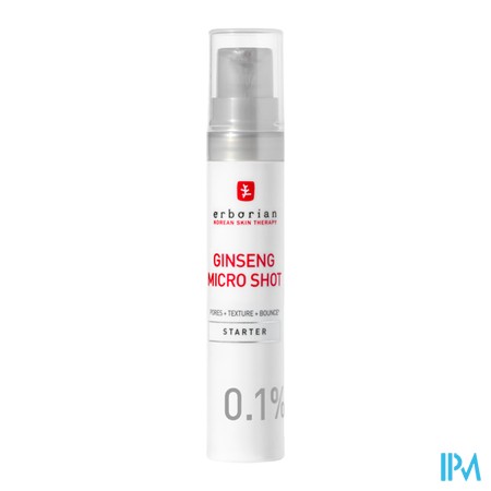 vignette ERBORIAN GINSENG MICRO SHOT 0.1 10ML