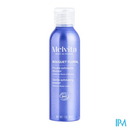 produit MELVITA POUDRE EXFOLIANTE DOUCEUR