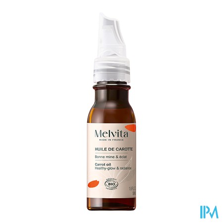 produit MELVITA HUILE DE CAROTTE 50ML