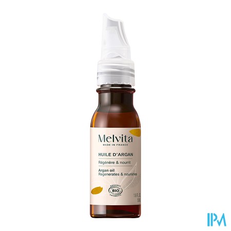 produit MELVITA HUILE D'ARGAN EQUITABLE 50ML