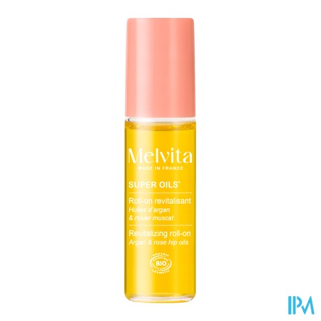 produit MELVITA ROLL-ON 100% ARGAN PARF ROSE 10ML