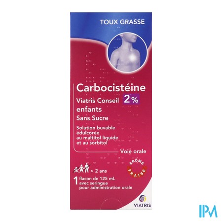 produit CARBOCIST.VIC S/S ENF125ML+SRG