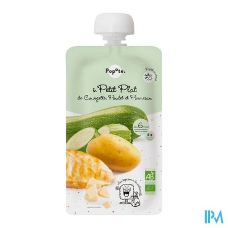 produit POPOTE LE PETIT PLAT COUR/POU/PAR BIO180G