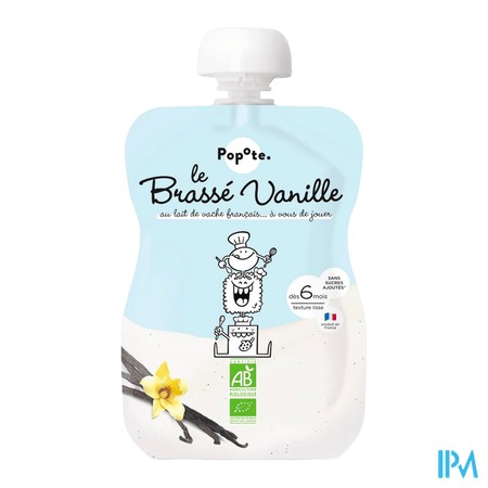 produit POPOTE GOURDE BRASSE VANILLE 100G