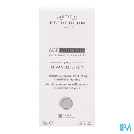 produit ESTHEDERM AGE PROTEOM EYE ADVANC SER15ML