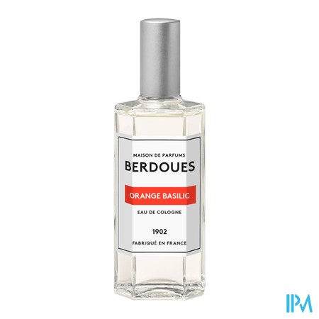 produit BERDOUES 1902 EDC ORANGE BASILIC 125ML