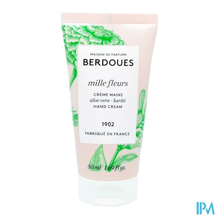 produit BERDOUES CREME MAINS MILLE FLEURS 50ML