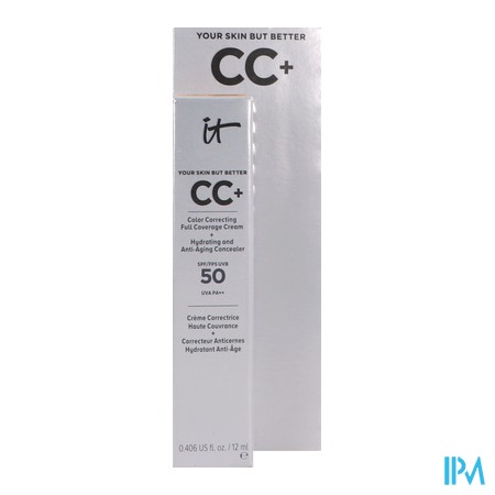 produit ITCOSM SKIN BUT BETT CC+ SPF50+ LI ME12ML