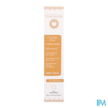 vignette MUSC INTIME GEL PARFUMANT AMBER FLOWER