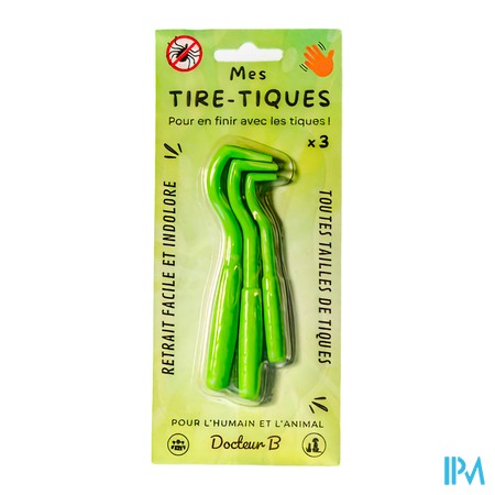 produit DOCTEUR B TIRE-TIQUES HUMAINS/ANIMAUX 3