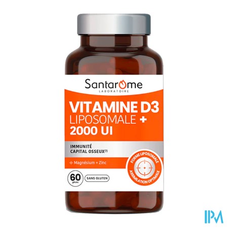 produit SANTAROME VIT D3 LIPOSOMALE GELU60