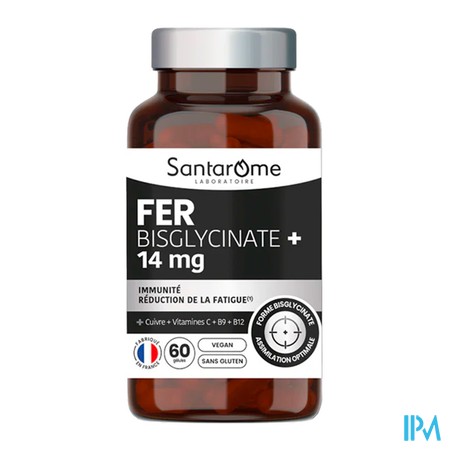 produit SANTAROME FER BISGLYCINATE GELU60