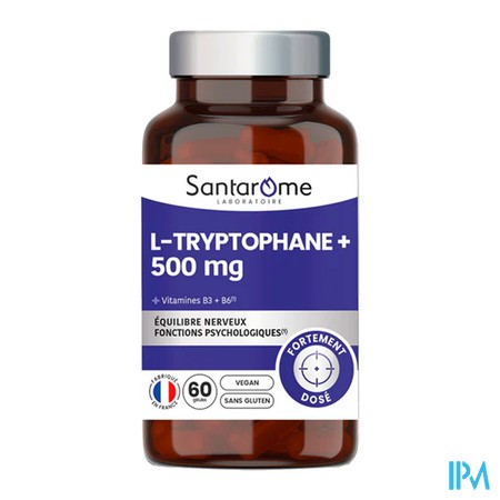 vignette SANTAROME L-TRYPTOPHANE 500 GELU60