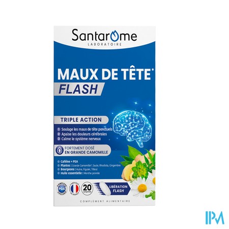produit SANTAROME MAUX DE TETE FLASH CPR20