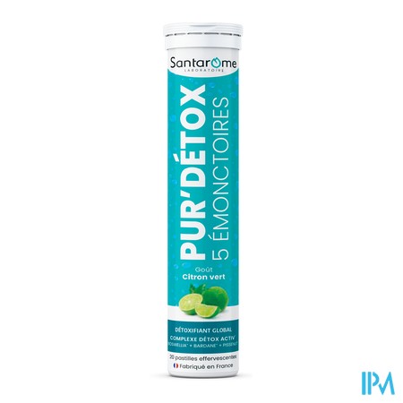 produit SANTAROME PUR'DETOX 5 EMONCTOIR CPR EFF20